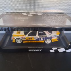 Mercedes Benz 190E 2.5 16 EVO Team MS Jet #5 Schaal 1:18 - Afbeelding 6