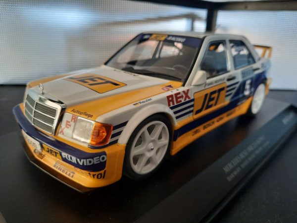 Mercedes Benz 190E 2.5 16 EVO Team MS Jet #5 Schaal 1:18