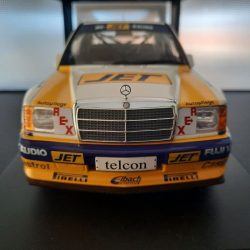 Mercedes Benz 190E 2.5 16 EVO Team MS Jet #5 Schaal 1:18 - Afbeelding 4