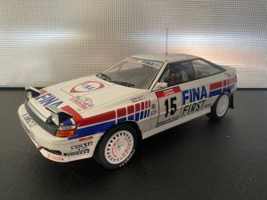 Toyota Celica #15 M.Duez Rally Tour de C Schaal 1:18