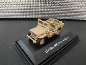 Jeep Ton Militairy Verhicle USA 1944 Schaal 1:72