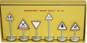 Set Verkeersborden Dinky Toys (China) Schaal 1:43