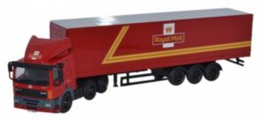 DAF 85 40FT Box Trailer Royal Mail Schaal 1:76