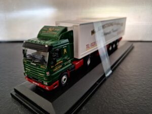 Scania 143 40ft Fridge Trailer William Amstrong Schaal 1:76