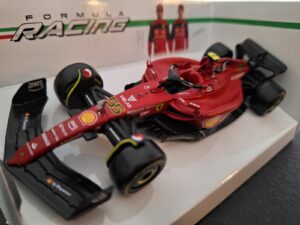 Formule 1 Ferrari F1-75 #55 Carlos Sainz 2022 Schaal 1:43