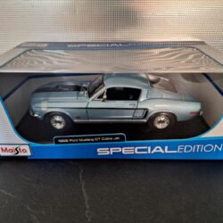 Ford Mustang GT Cobra 1968 Schaal 1:18 - Afbeelding 6