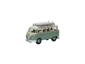 Volkswagen T1 Samba with Surfboard on the Roof Schaal 1:76