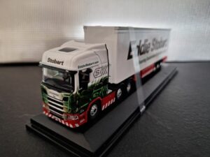 Scania R Series Highline Boxtrailer Stobart Schaal 1:76