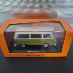 Volkswagen T2 Bus 1972 Groen Schaal 1:43 - Afbeelding 6