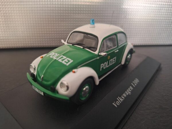 Volkswagen Kever 1200 Polizei 1977 Schaal 1:43