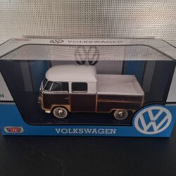 Volkswagen T1 Pick-up Bruin Schaal 1:24 - Afbeelding 6