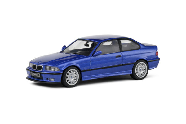 BMW M3 E36 Coupe 1999 blauw Schaal 1:43
