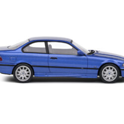 BMW M3 E36 Coupe 1999 blauw Schaal 1:43 - Afbeelding 5
