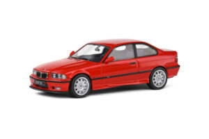 BMW E36 M3 Coupe 1999 rood Schaal 1:43