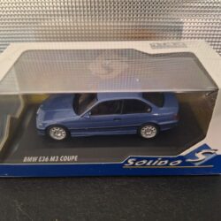 BMW M3 E36 Coupe 1999 blauw Schaal 1:43 - Afbeelding 9