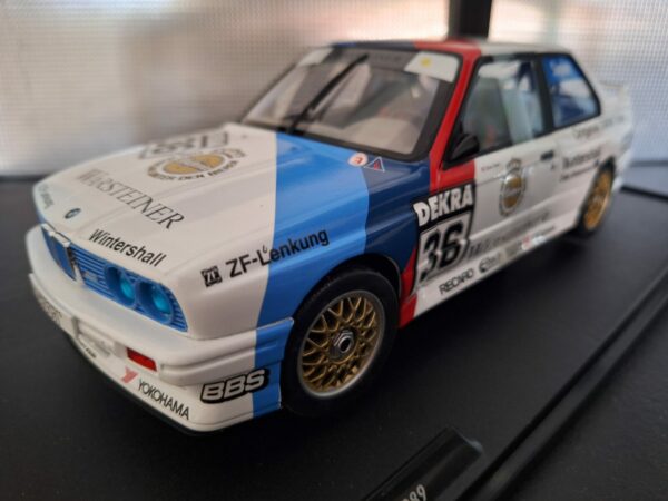 BMW M3 E30 1989 #36 DTM Soper Schaal 1:18