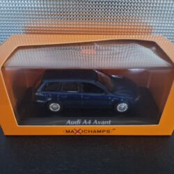Audi A4 Avant 1995 blauw Schaal 1:43 - Afbeelding 6