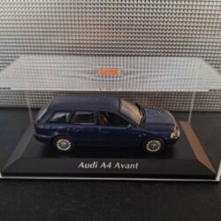 Audi A4 Avant 1995 blauw Schaal 1:43 - Afbeelding 5