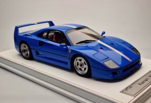 Ferrari F40 Blue Italia Schaal 1:18